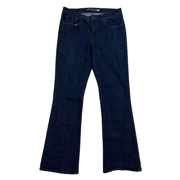 Levi's Demi Curve Classic Rise Boot Cut Denim Blue Jeans Size 12/31 Stretch - Picture 1 of 9